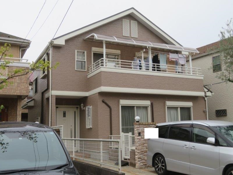 千葉市稲毛区小中台町M様邸　外壁屋根塗装